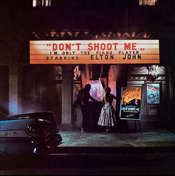 ELTON JOHN - DON'T SHOOT ME I'M ONLY THE PIANO PLAYER (1973) - 2LP 2023 RECORD STORE DAY EDITION RED MARBLE VINYL SIFIR PLAK