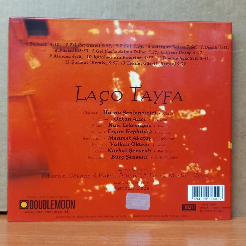 LAÇO TAYFA - HİCAZ DOLAP (2002) - CD 2.EL