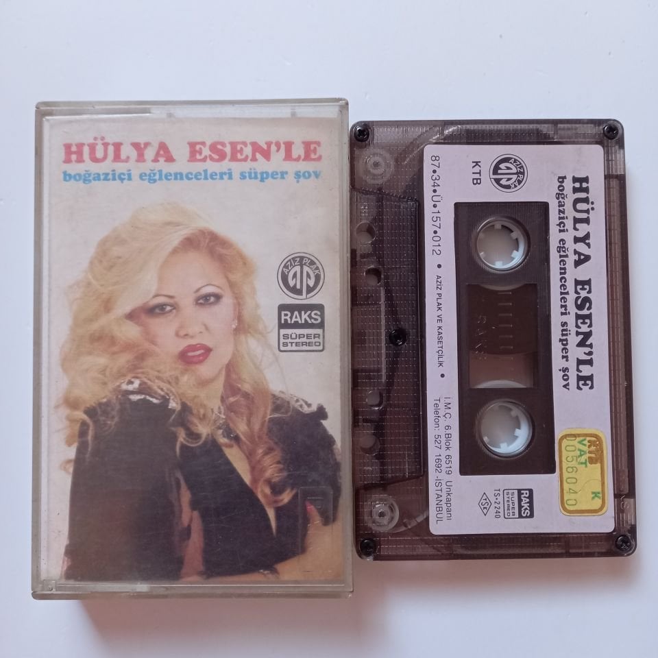 HÜLYA ESEN - HÜLYA ESEN'LE BOĞAZİÇİ EĞLENCELERİ SÜPER ŞOV (1987) - KASET 2.EL