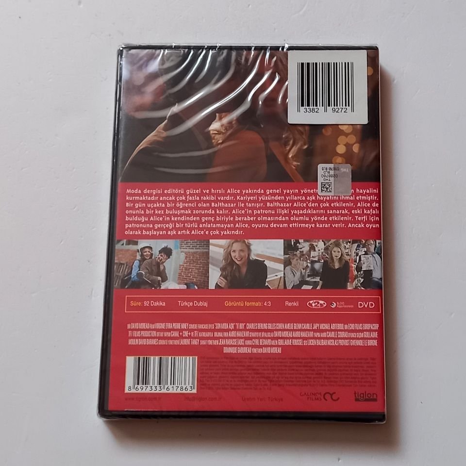 SON MODA AŞK / IT BOY - VIRGINIE EFIRA, PIERRE NINEY - YÖN.: DAVID MOREAU - DVD SIFIR BAS OYNAT TÜRKÇE DUBLAJ