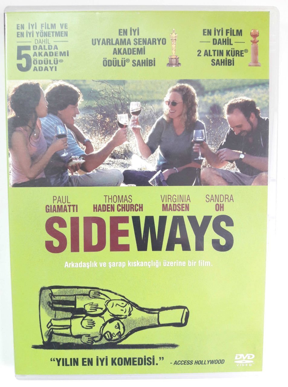 SIDEWAYS - PAUL GIAMATTI - THOMAS HADEN CHURCH - ALEXANDER PAYNE - DVD 2.EL