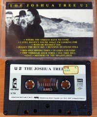 U2 - THE JOSHUA TREE (1988) MMY CASSETTE MADE IN TURKEY ''USED'' PAPER LABEL