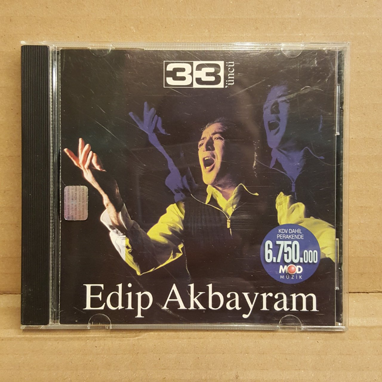 EDİP AKBAYRAM - 33'ÜNCÜ (2002) - CD 2.EL