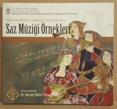 SAZ MÜZİĞİ ÖRNEKLERİ - TÜRK MÜZİĞİNDE FORMLAR VE ÜSLUPLAR 2 - CD TC KÜLTÜR BAKANLIĞI 2.EL