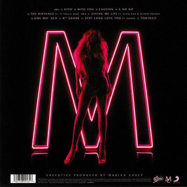 MARIAH CAREY - CAUTION (2018) - PLAK SIFIR