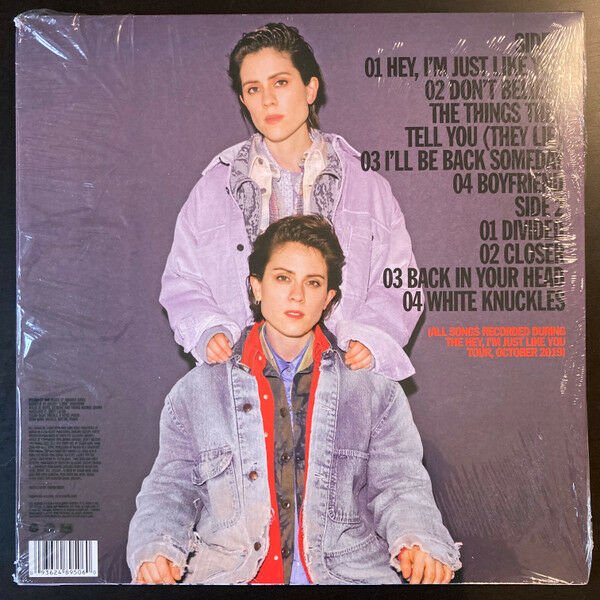 TEGAN AND SARA – TONIGHT IN THE DARK WE'RE SEEING COLORS (2020) LP RSD EXCLUSIVE MOR RENKLİ SIFIR PLAK