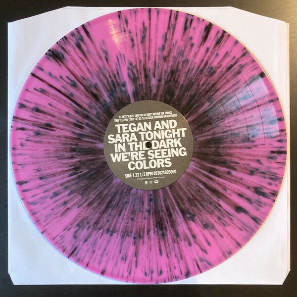 TEGAN AND SARA – TONIGHT IN THE DARK WE'RE SEEING COLORS (2020) LP RSD EXCLUSIVE MOR RENKLİ SIFIR PLAK