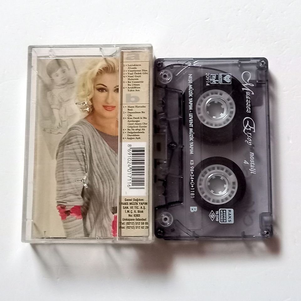 MUAZZEZ ERSOY - NOSTALJİ 4 (1998) - KASET 2.EL