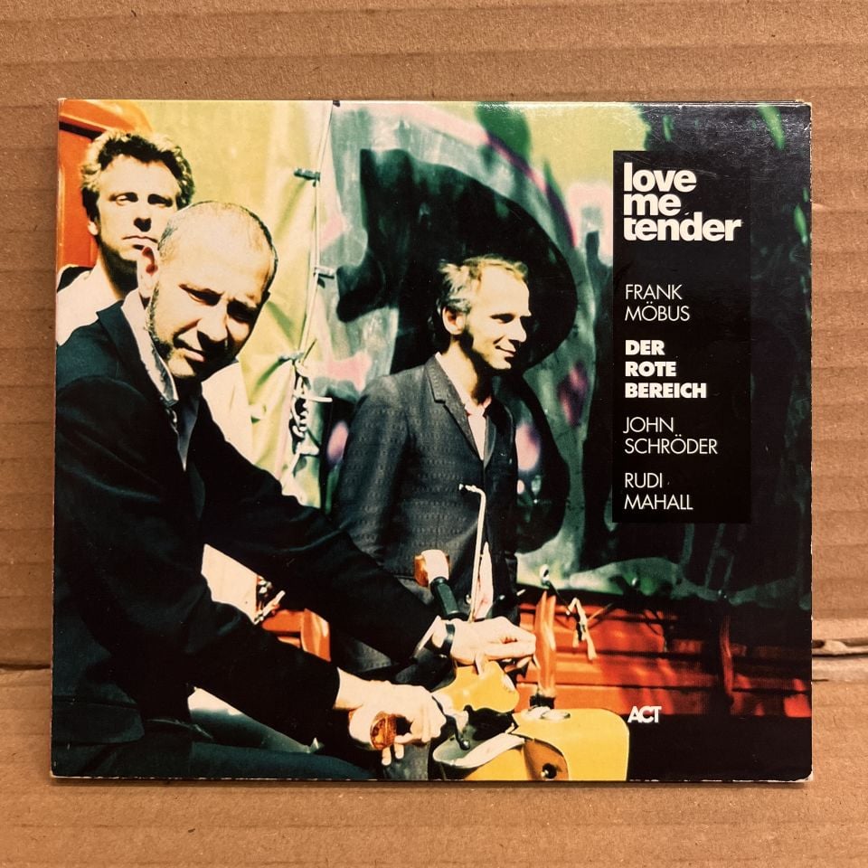 FRANK MÖBUS • DER ROTE BEREICH – LOVE ME TENDER (2001) - CD DIGIPAK 2.EL