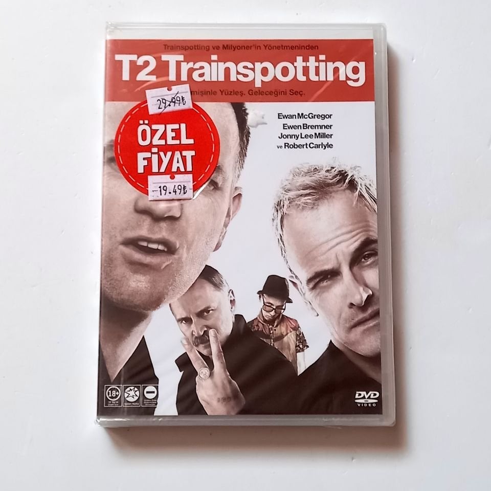 T2 TRAINSPOTTING - EWAN MCGREGOR, EWEN BREMMER, JONNY LEE MILLER, ROBERT CARLYLE  - YÖN.: DANNY BOYLE - DVD SIFIR