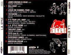 L.A. STYLE - L.A. STYLE (1993) - CD HARDCORE TECHNO 2.EL