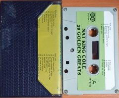 NAT KING COLE - 20 GOLDEN GREATS - KASET QS / MADE IN SAUDI ARABIA 2.EL