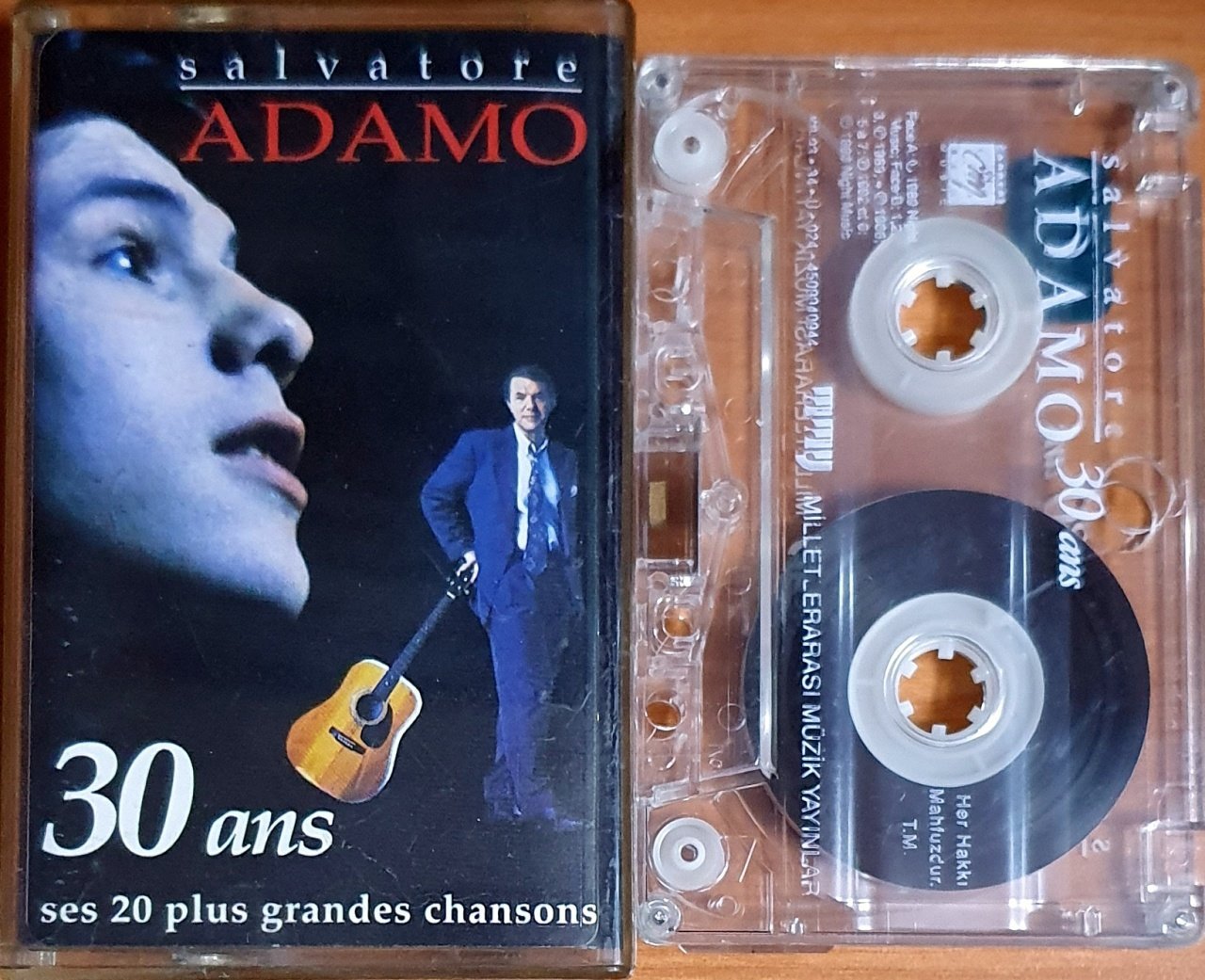 SALVATORE ADAMO - 30 ANS (1993) - KASET MMY 2.EL
