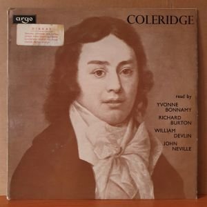SAMUEL TAYLOR COLERIDGE / READ BY YVONNE BONNAMY, RICHARD BURTON, WILLIAM DEVLIN, JOHN NEVILLE (1970) - LP 2.EL PLAK