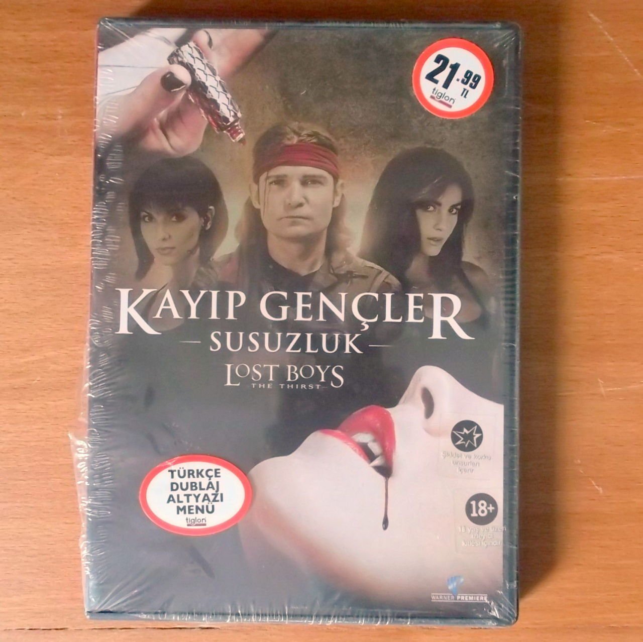 KAYIP GENÇLER SUSUZLUK - LOST BOYS - THE THIRST - DVD SIFIR