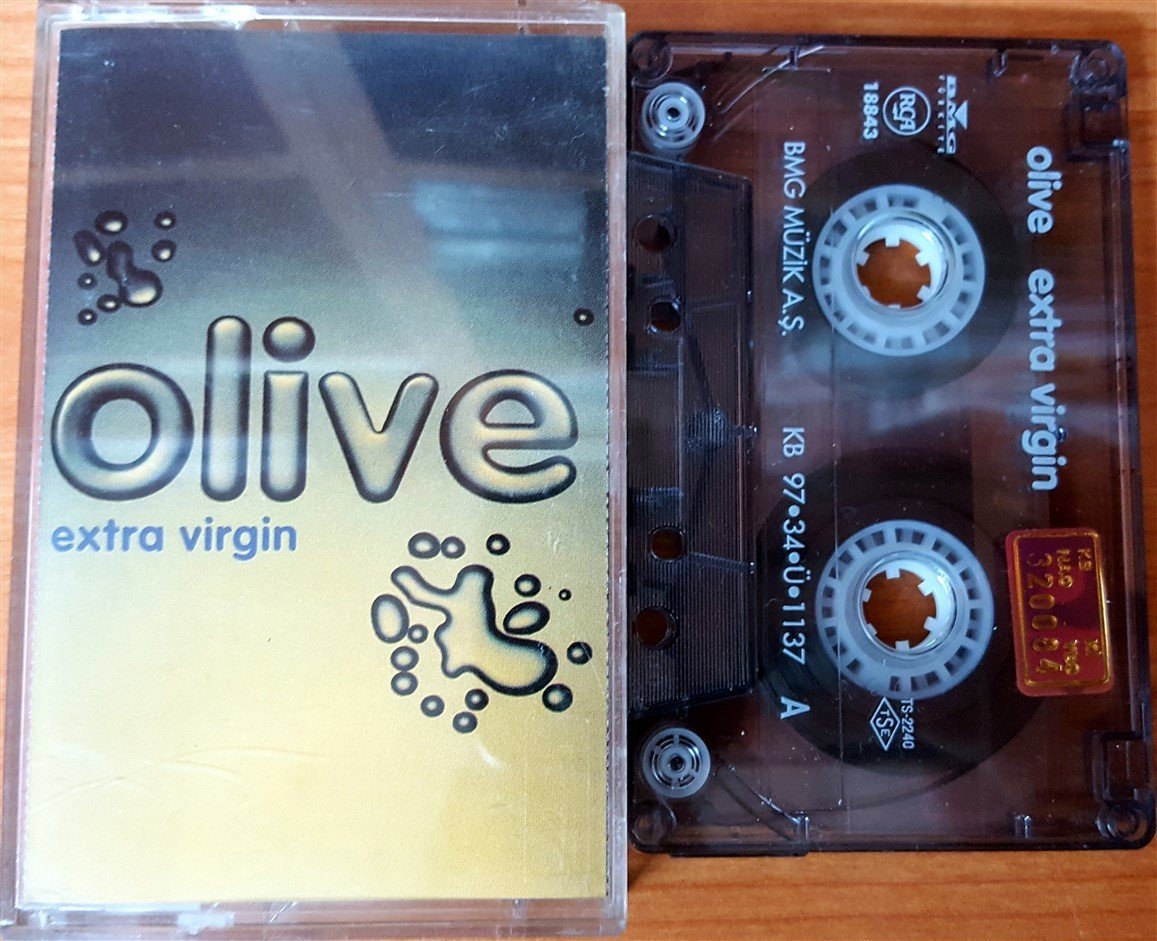 OLIVE - EXTRA VIRGIN (1997) BMG CASSETTE MADE IN TURKEY ''USED''