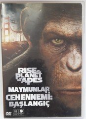 MAYMUNLAR CEHENNEMİ BAŞLANGIÇ - RISE OF THE PLANET OF THE APES - JAMES FRANCO - ANDY SERKIS - DVD 2.EL
