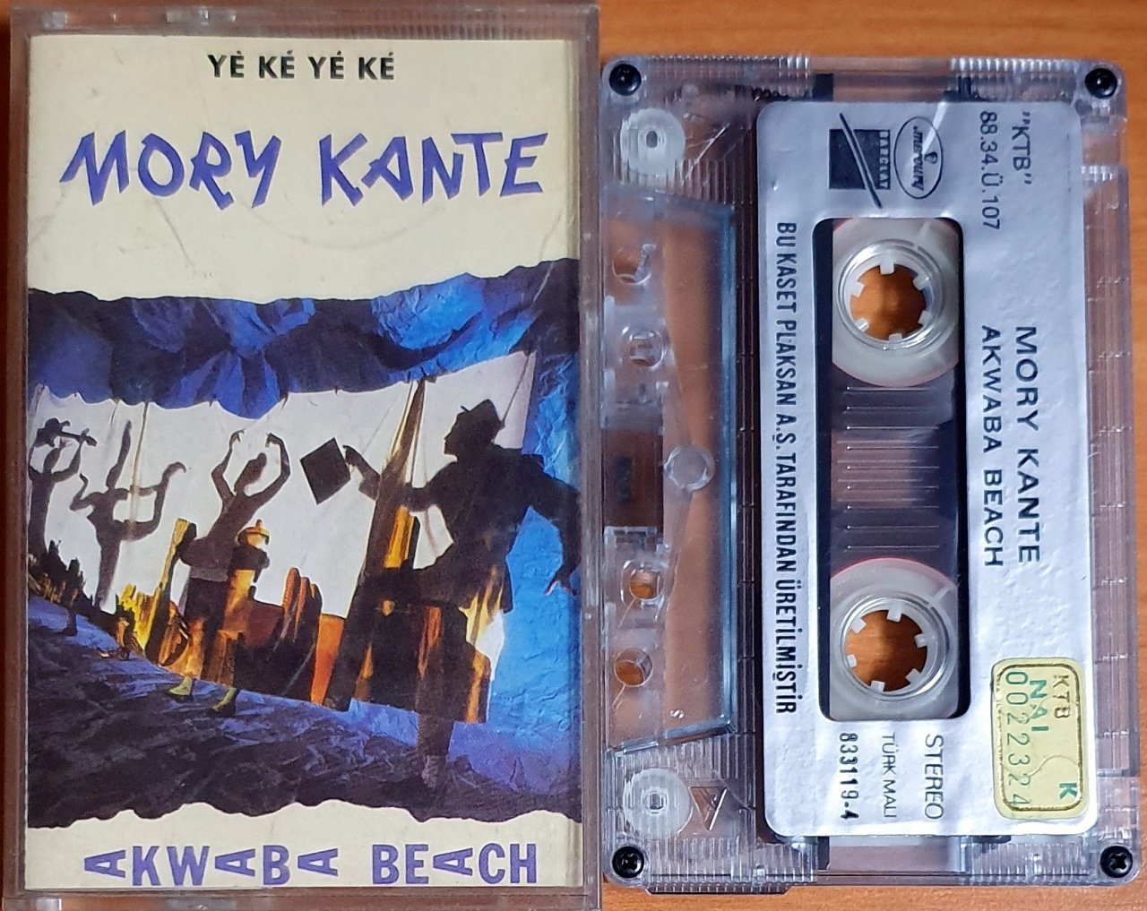 MORY KANTE - AKWABA BEACH (1988) - KASET PLAKSAN 2.EL