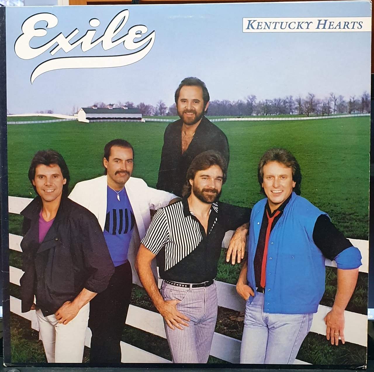 EXILE - KENTUCKY HEARTS (1984) - LP 2.EL PLAK