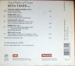 RÜYA TANER - SWEET WATERS OF EUROPE / MOZART, AKDİL, KODALY, İNCE, LISZT (2003)CD 2.EL