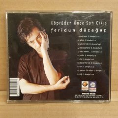 FERİDUN DÜZAĞAÇ - KÖPRÜDEN ÖNCE SON ÇIKIŞ (1998) - CD İLK BASKI ESKİ SARI BANDROL 2.EL