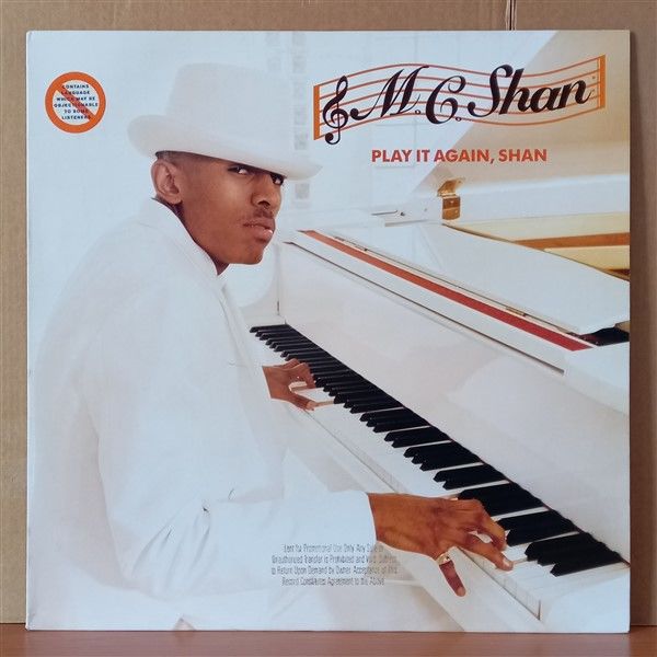 MC SHAN – PLAY IT AGAIN, SHAN (1990) - LP 2.EL PLAK