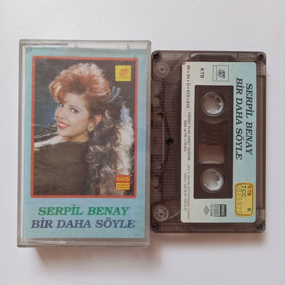 SERPİL BENAY - BİR DAHA SÖYLE (1990) - KASET 2.EL