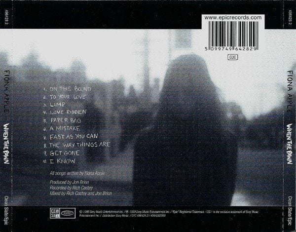 FIONA APPLE - WHEN THE PAWN (1999) - CD AMBALAJINDA SIFIR