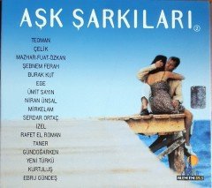AŞK ŞARKILARI 2 / TEOMAN, ÇELİK, EGE, İZEL, ÜMİT SAYIN, BURAK KUT (2001) CD 2.EL