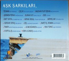 AŞK ŞARKILARI 2 / TEOMAN, ÇELİK, EGE, İZEL, ÜMİT SAYIN, BURAK KUT (2001) CD 2.EL