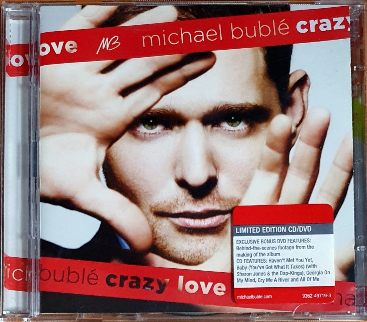 MICHAEL BUBLE - CRAZY LOVE (2009) - CD+DVD / LIMITED EDITION 143/REPRISE 2.EL