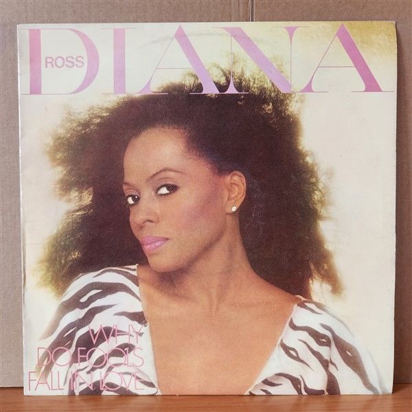 DIANA ROSS - WHY DO FOOLS FALL IN LOVE - LP YERLİ BASKI 2.EL PLAK