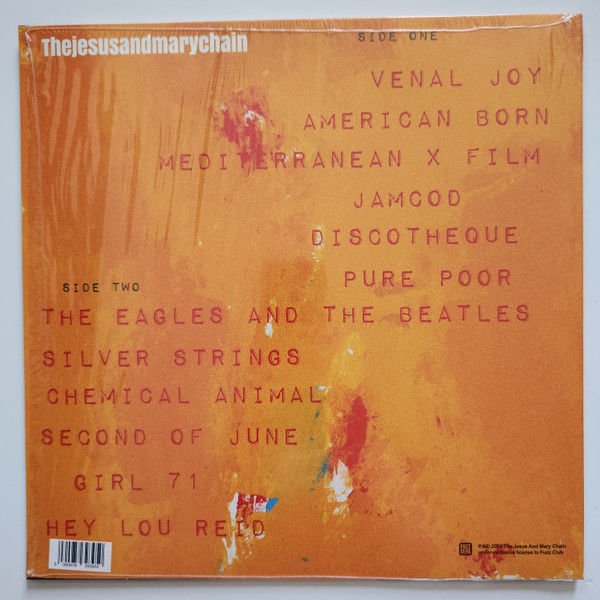 THE JESUS AND MARY CHAIN - GLASGOW EYES (2024) - LP TRANSPARENT BLUE COLOURED EDITION SIFIR PLAK