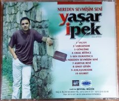 YAŞAR İPEK - NEREDEN SEVMİŞİM SENİ - CD 2.EL