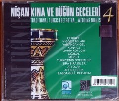 NİŞAN KINA VE DÜĞÜN GECELERİ 4 / SÖZLÜ OYUN HAVALARI CD SIFIR
