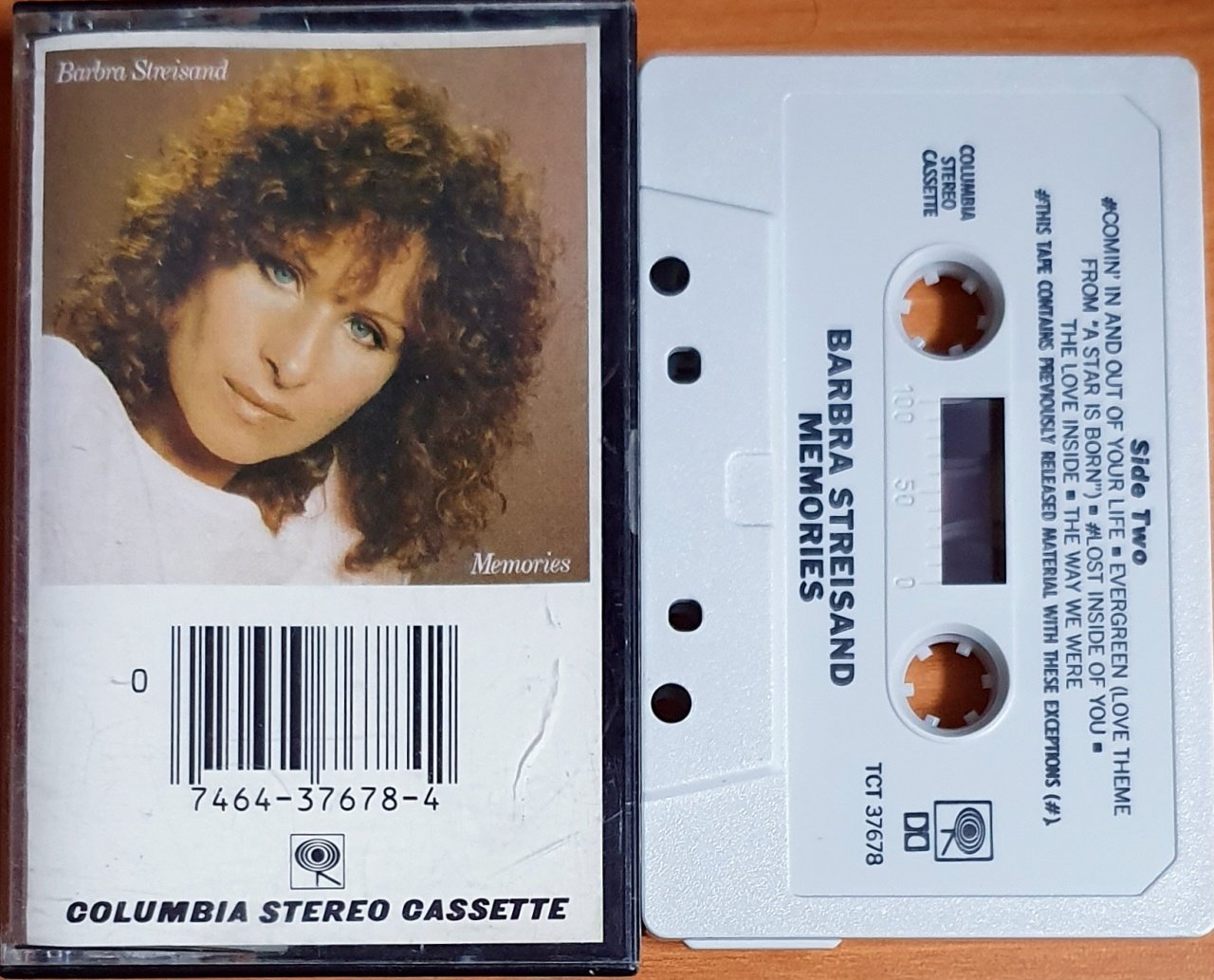 BARBRA STREISAND - MEMORIES - KASET COLUMBIA 2.EL