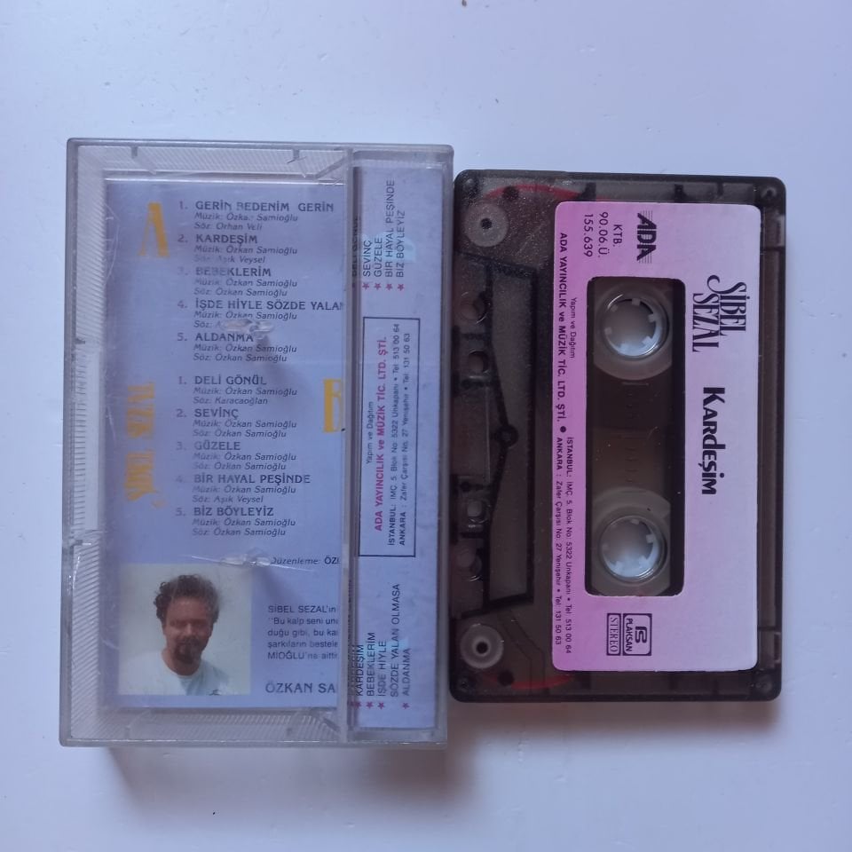 SİBEL SEZAL - KARDEŞİM (1990) - KASET 2.EL