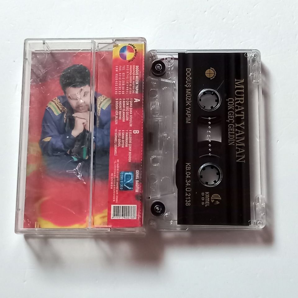 MURAT YAMAN - ÇOK GEÇ GELDİN (2004) - KASET 2.EL