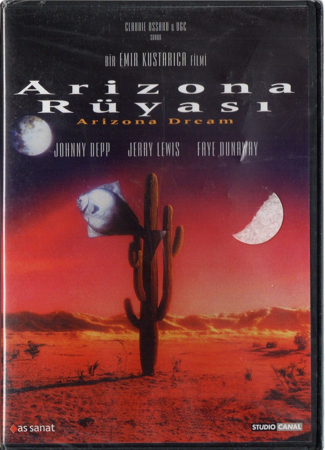 ARIZONA DREAM - EMIR KUSTURICA - JOHNNY DEPP - DVD SIFIR