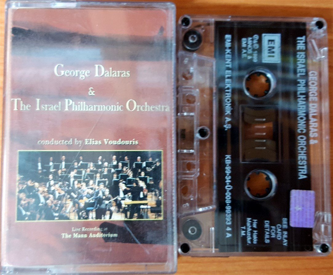 GEORGE DALARAS & THE ISRAEL PHILHARMONIC ORCHESTRA (1999) KENT CASSETTE MADE IN TURKEY ''USED''