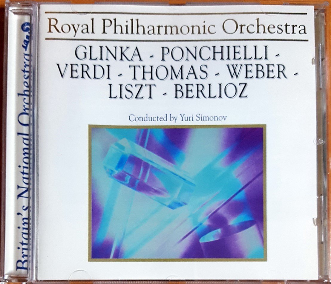 GLINKA, PONCHIELLI, VERDI, THOMAS, WEBER, LISZT, BERLIOZ / ROYAL PHILHARMONIC ORCHESTRA / CONDUCTED BY YURI SIMONOV (1996) CD 2.EL