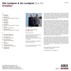 NILS LANDGREN & JAN LUNDGREN - KRISTALLEN (2020) - LP ACT MUSIC 180GR SIFIR PLAK