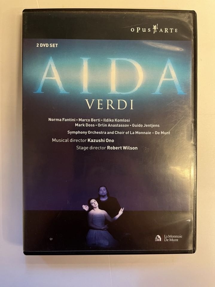 VERDI - AIDA / NORMA FANTINI, MARCO BERTI, ILDIKO KOMLOSI, MARK DOSS, ORLIN ANASTASSOV, KAZUSHI ONO, BRUSSELS OPERA - DVD 2.EL