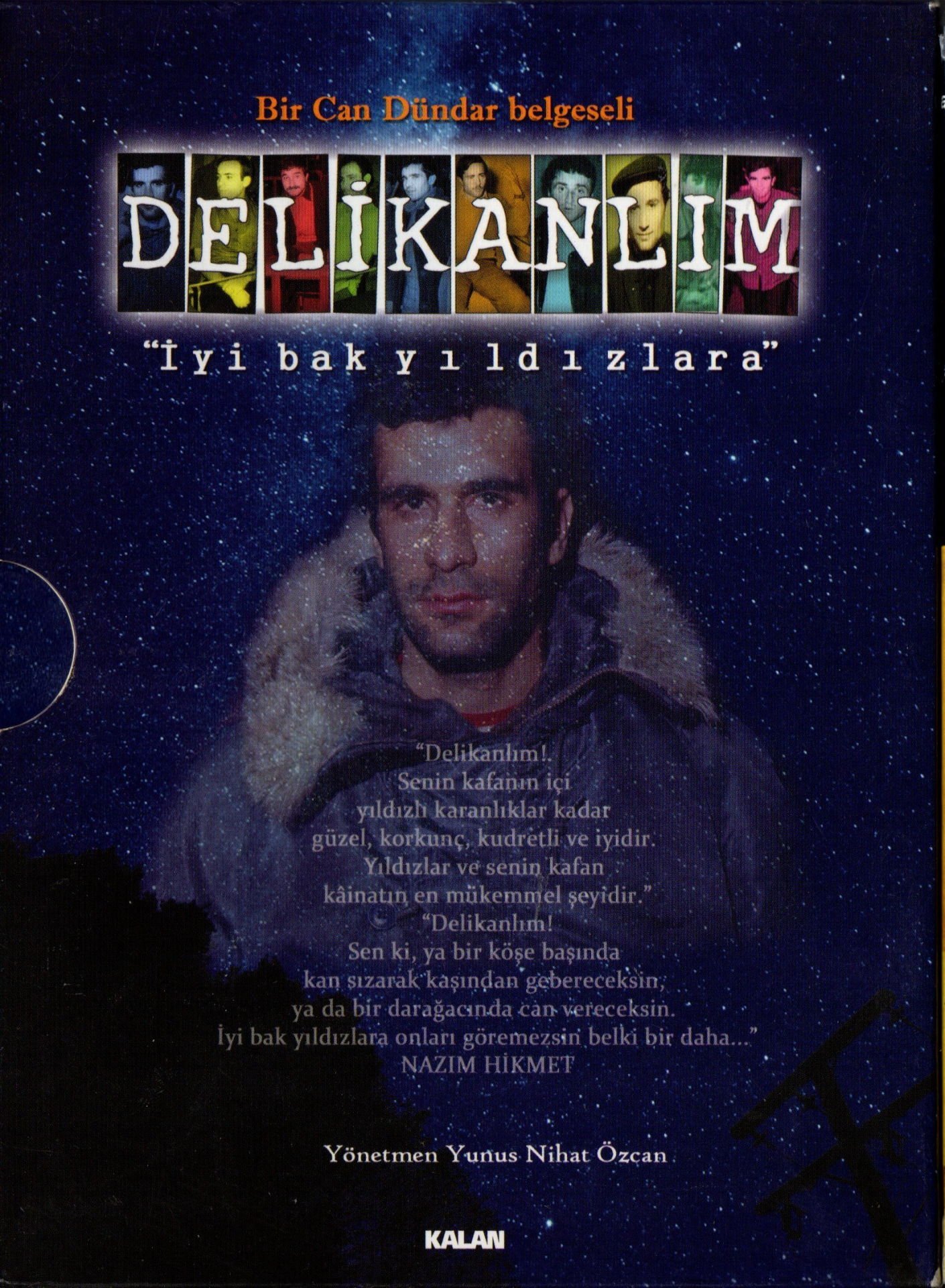 DELİKANLIM (DENİZ GEZMİŞ) - BİR CAN DÜNDAR BELGESELİ - YUNUS NİHAT ÖZCAN - DIGIPAK DVD 2.EL