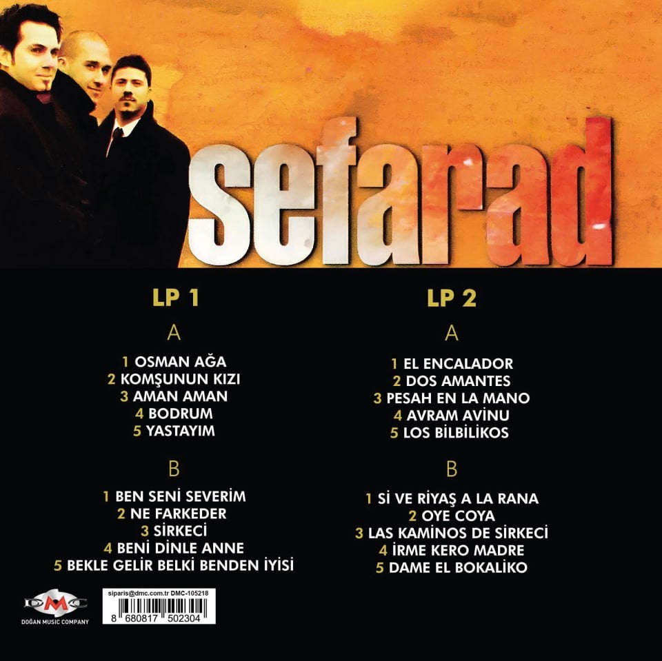 SEFARAD - SEFARAD (2003) - 2LP 2024 BASIM SIFIR PLAK