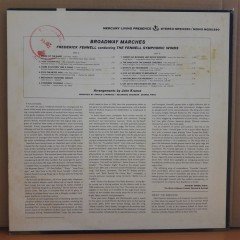 BROADWAY MARCHES - THE FENNELL SYMPHONIC WINDS - LP 2.EL PLAK