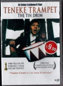 THE TIN DRUM - TENEKE TRAMPET - VOLKER SCHLÖNDORFF - DVD AMBALAJINDA SIFIR