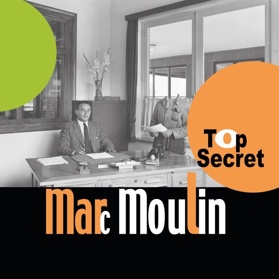 MARC MOULIN - TOP SECRET (2001) - 2LP 180GR 2025 ORANGE COLOURED EDITION FUTURE JAZZ SIFIR PLAK