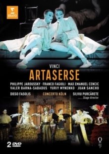VINCI: ARTASERSE PHILIPPE JAROUSSKY, CONCERTO KÖLN (2014) - DVD SIFIR