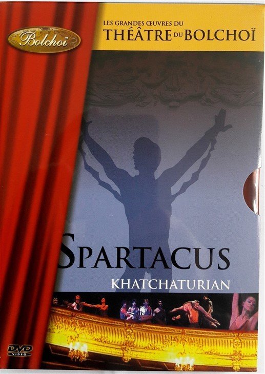KHACHATURIAN: SPARTACUS, BOLSHOI BALLET - DVD SIFIR